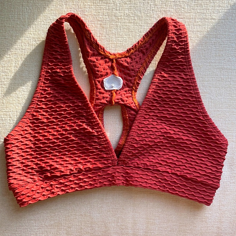Canela Booty By Brabants Croco Sports Bra